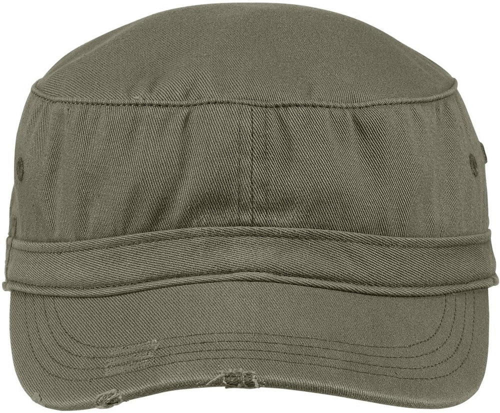 District Distressed Military Hat-Regular-District-Olive-OSFA-Thread Logic