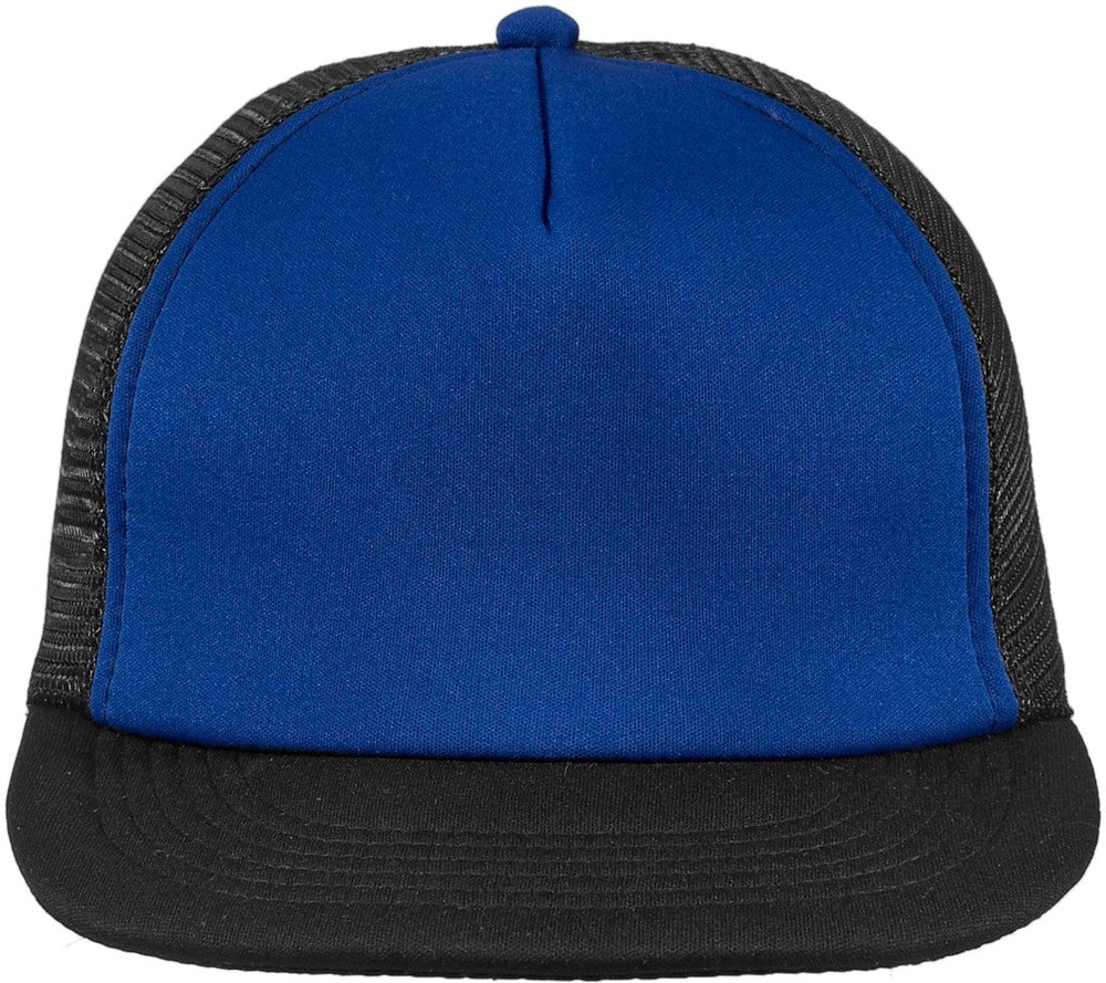 District Flat Bill Snapback Trucker Cap-Regular-District-Royal-OSFA-Thread Logic