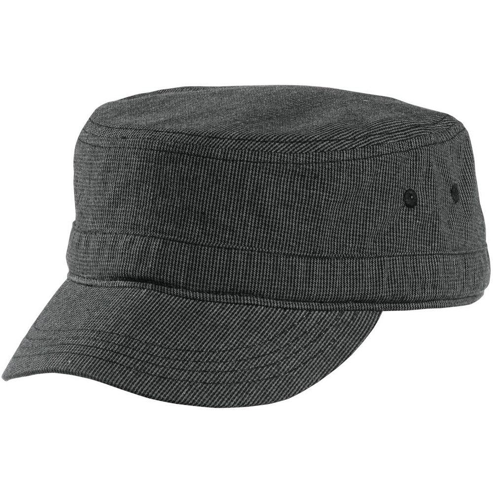 no-logo District Houndstooth Military Hat-Active-District-Black/Charcoal-OSFA-Thread Logic