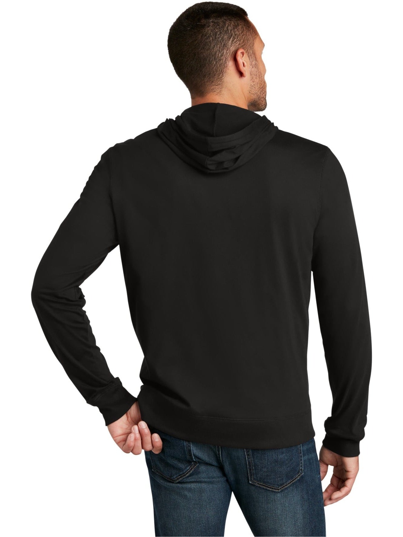 no-logo District Jersey Full-Zip Hoodie-Regular-District-Thread Logic