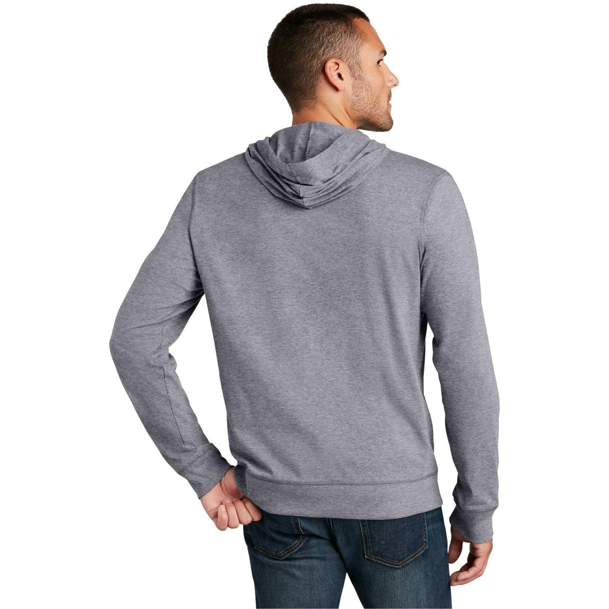 no-logo District Jersey Full-Zip Hoodie-Regular-District-Thread Logic