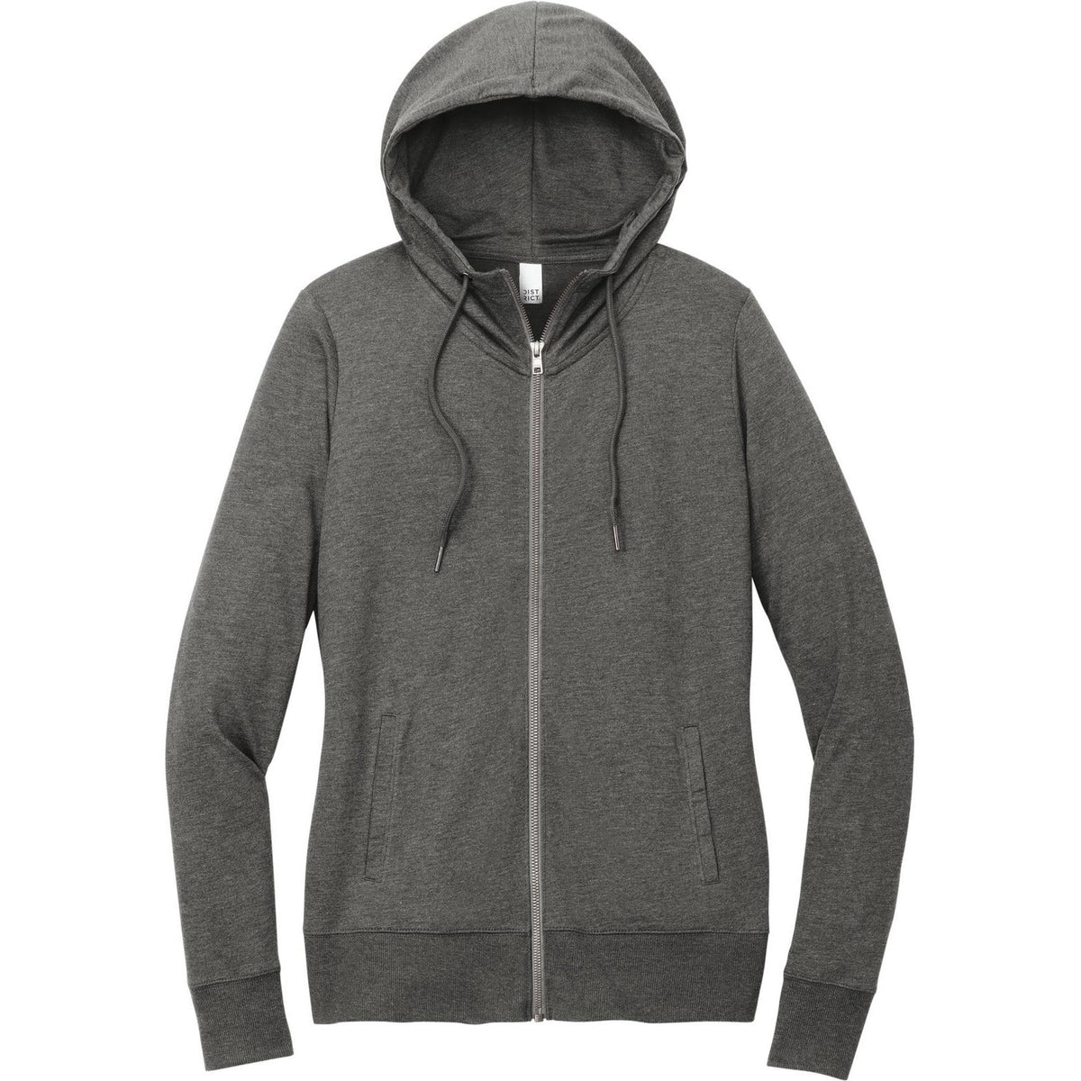 no-logo District Ladies Featherweight French Terry Full-Zip Hoodie