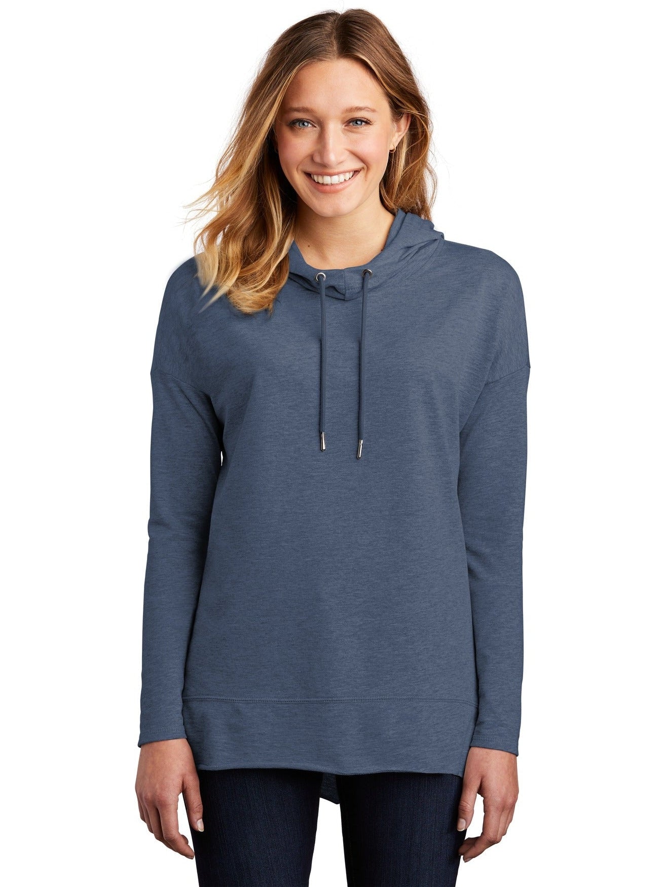 no-logo District Ladies Featherweight French Terry Hoodie-Regular-District-Thread Logic