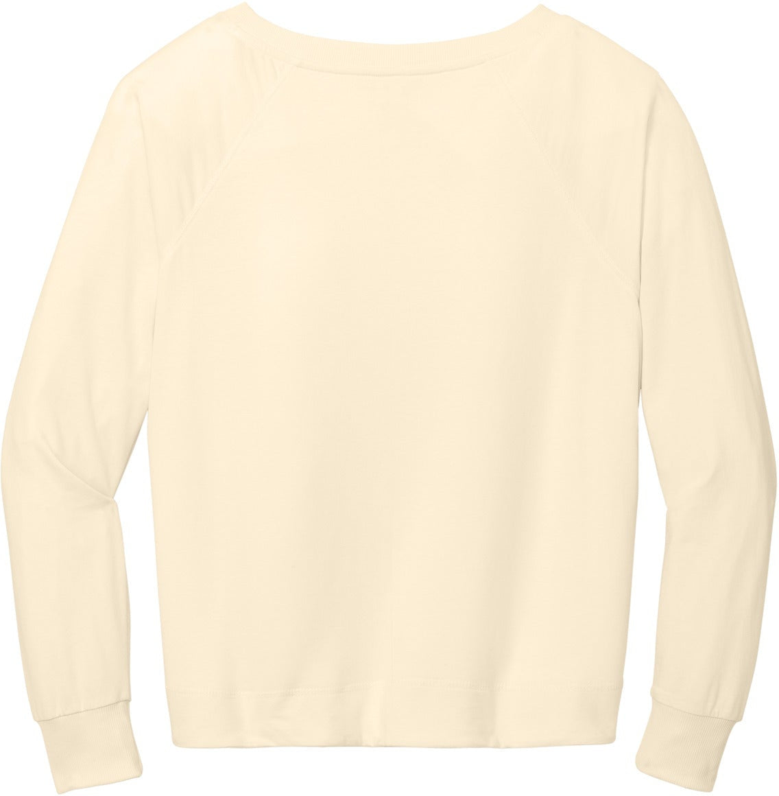 no-logo District Ladies Featherweight French Terry Long Sleeve Crewneck-Coming soon-District-Thread Logic