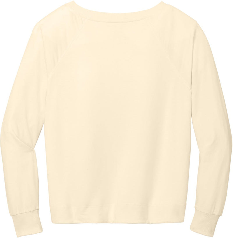 no-logo District Ladies Featherweight French Terry Long Sleeve Crewneck-Coming soon-District-Thread Logic