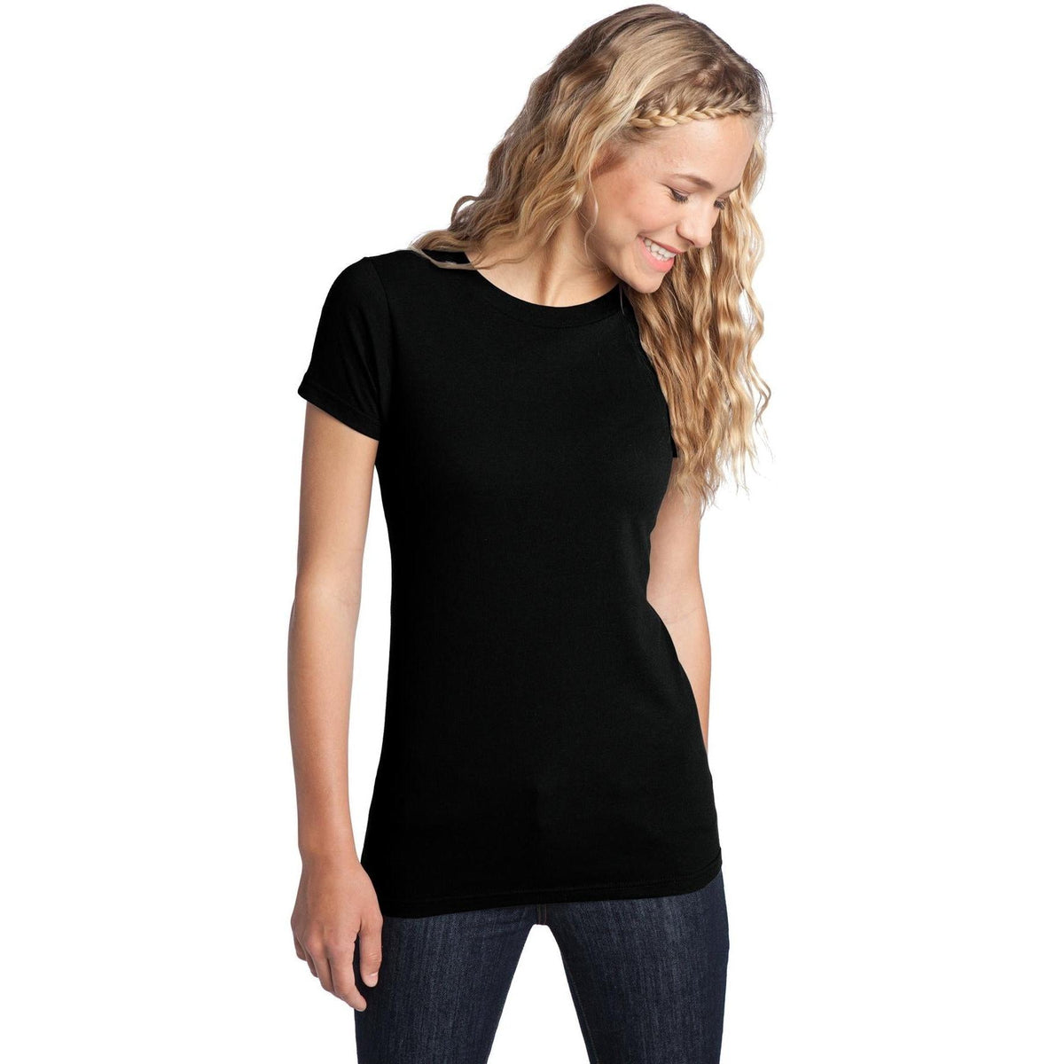 no-logo District Ladies Fitted The Concert Tee-Regular-District-Thread Logic