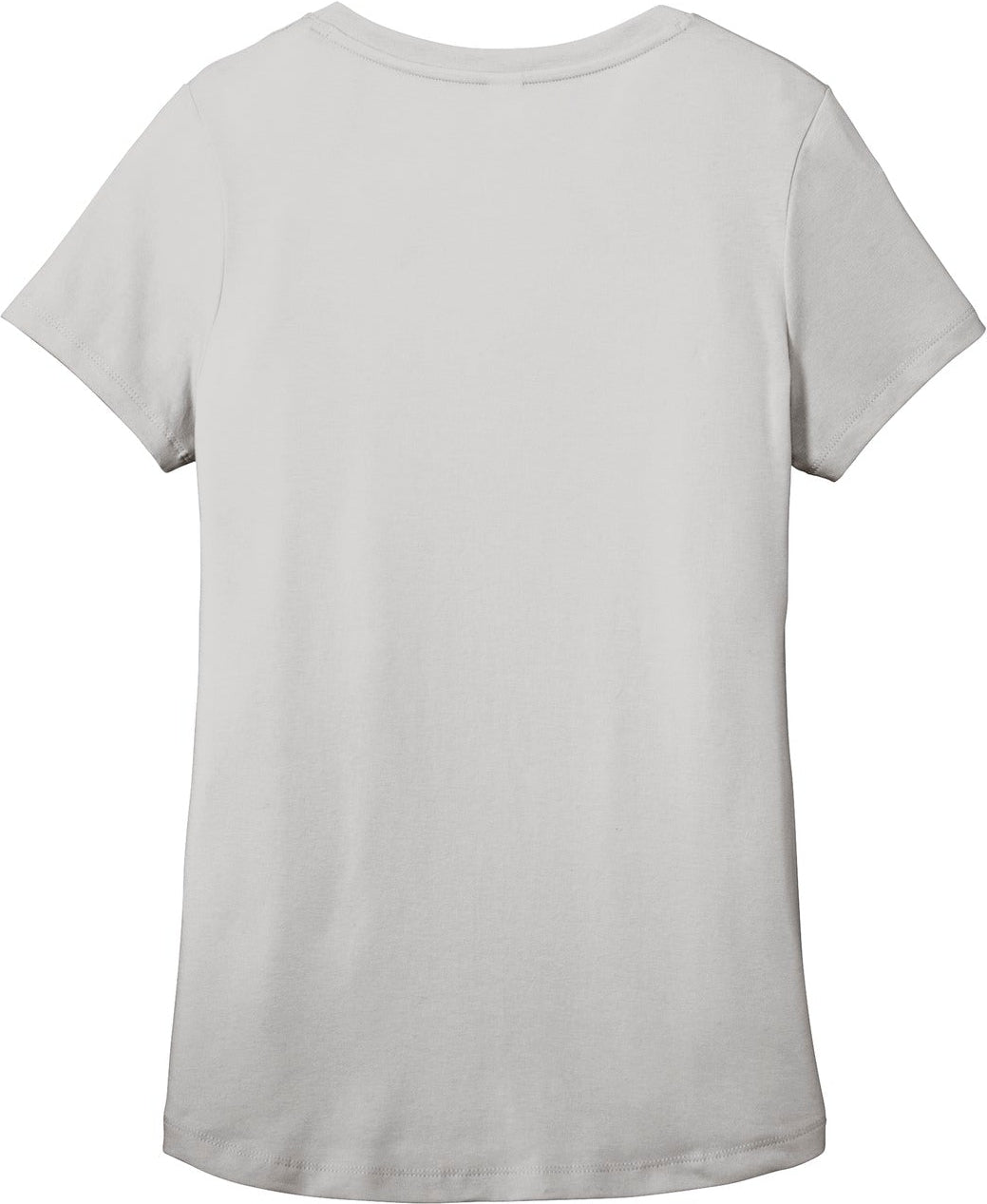 no-logo District Ladies Flex Scoop Neck Tee-Regular-District-Thread Logic