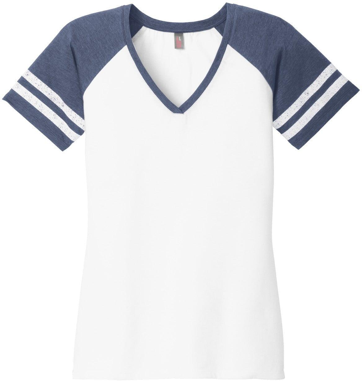 District Ladies Game V-Neck Tee