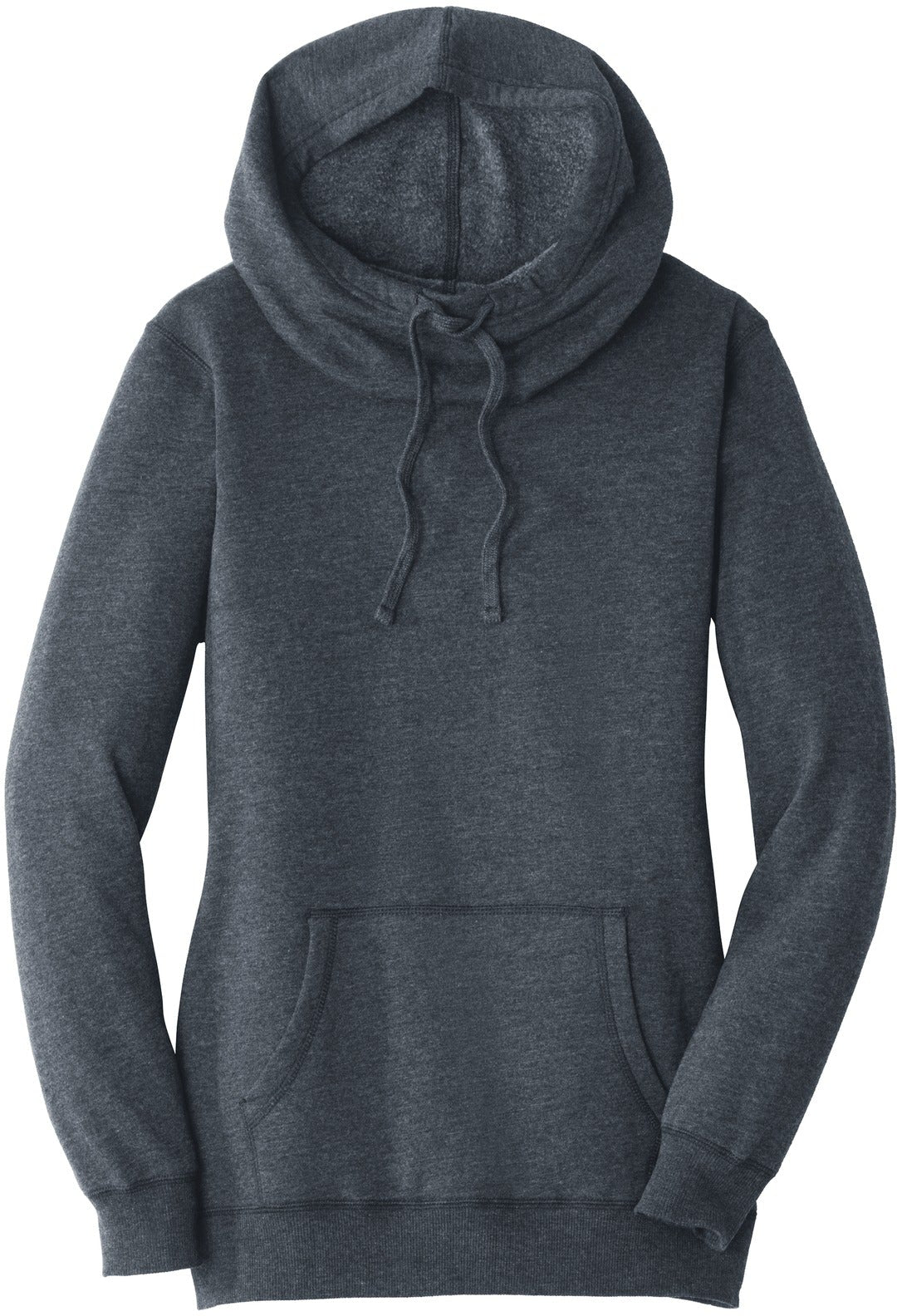 District Ladies Lightweight Fleece Hoodie