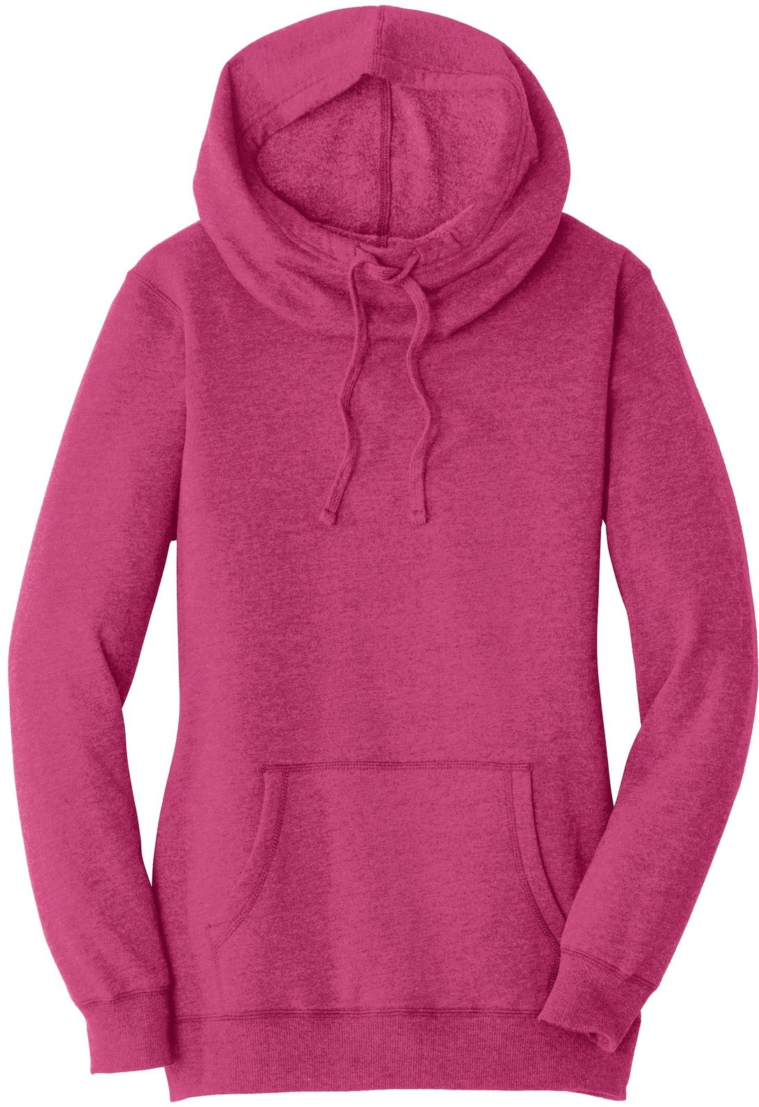District Ladies Lightweight Fleece Hoodie