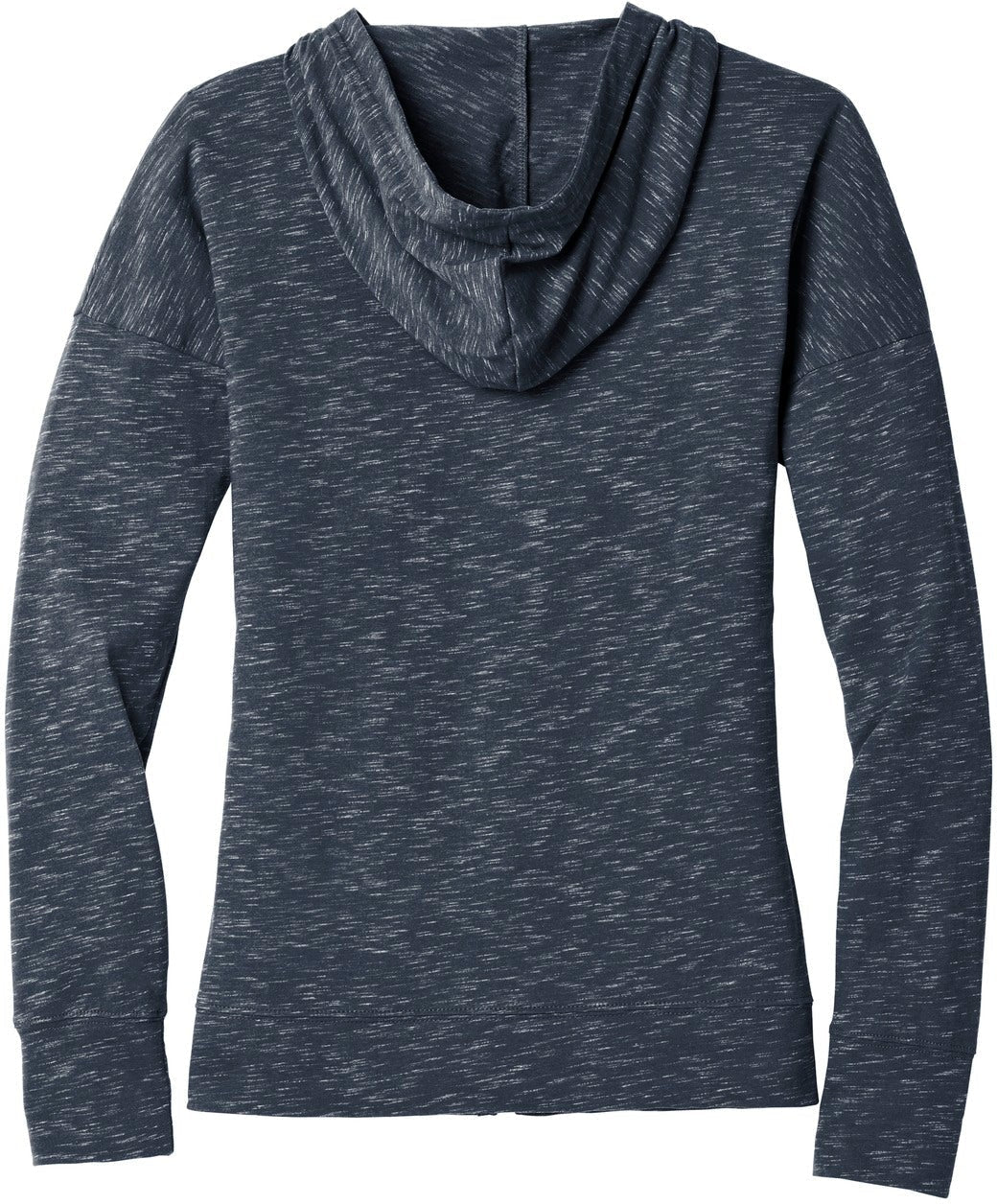 no-logo District Ladies Medal Full-Zip Hoodie-Regular-District-Thread Logic