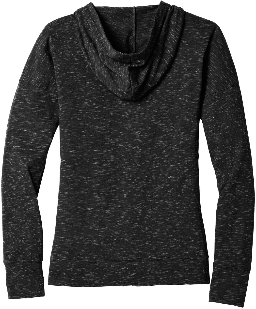 no-logo District Ladies Medal Full-Zip Hoodie-Regular-District-Thread Logic