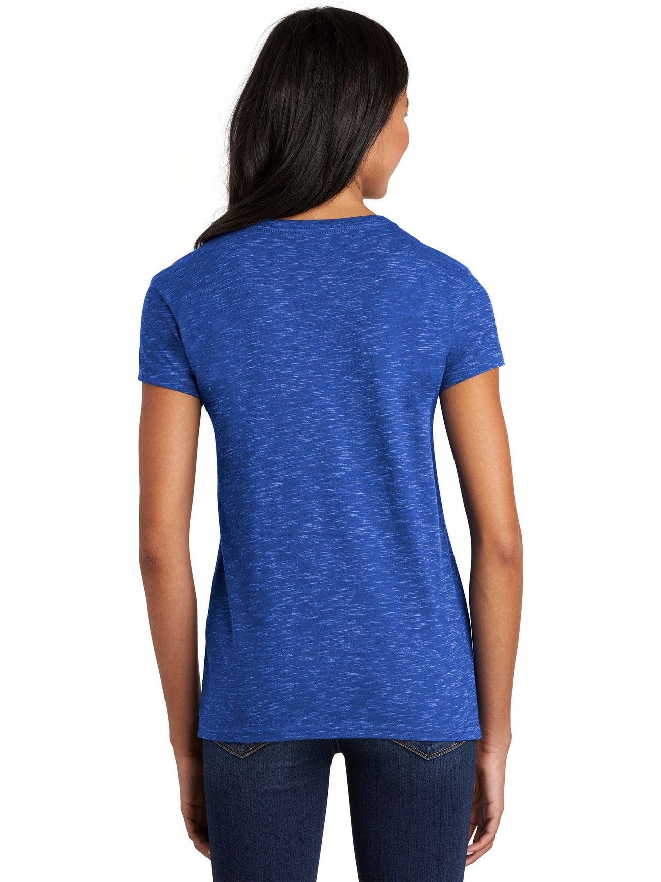 no-logo District Ladies Medal V-Neck Tee-Active-District-Thread Logic