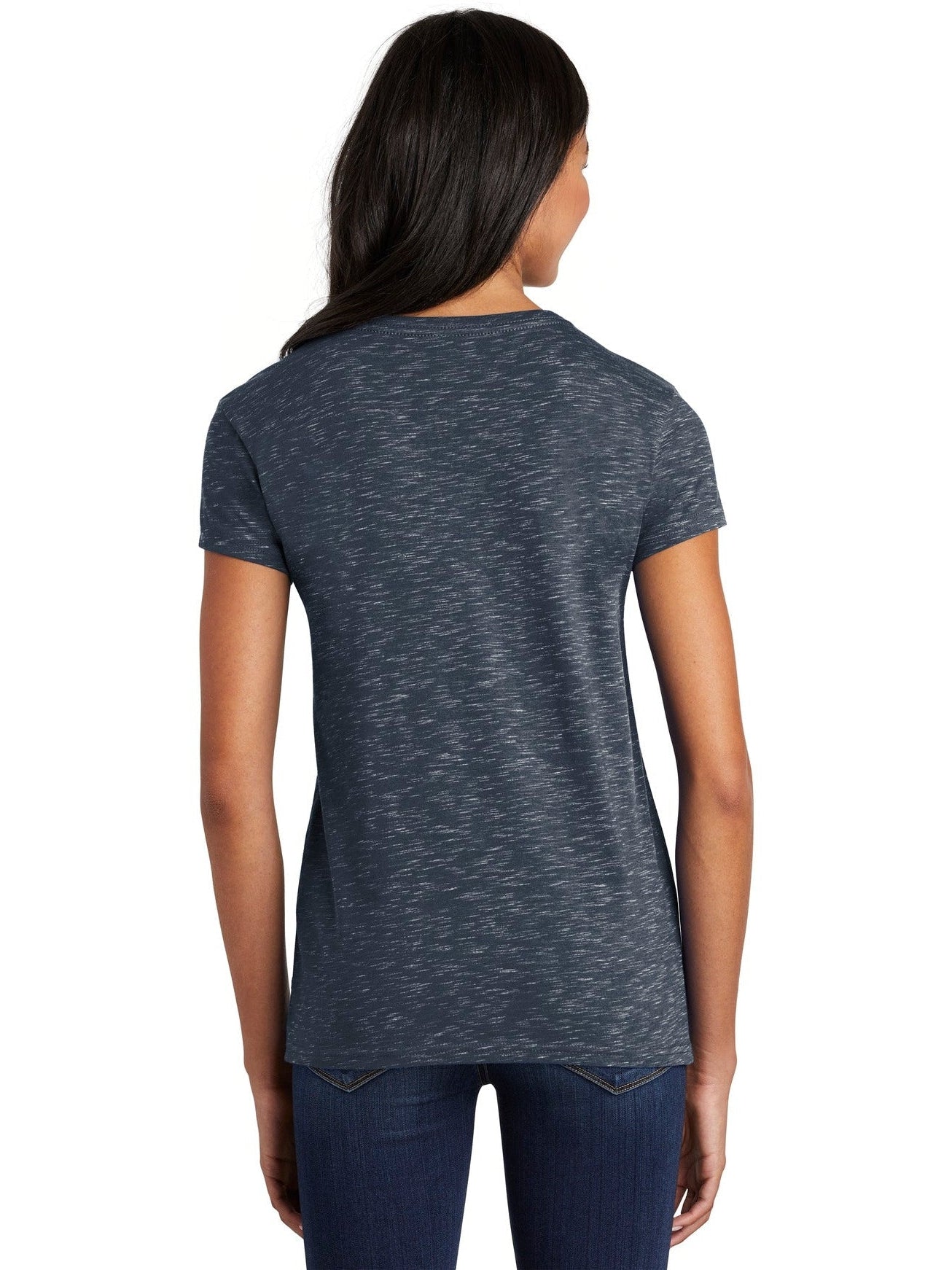 no-logo District Ladies Medal V-Neck Tee-Active-District-Thread Logic