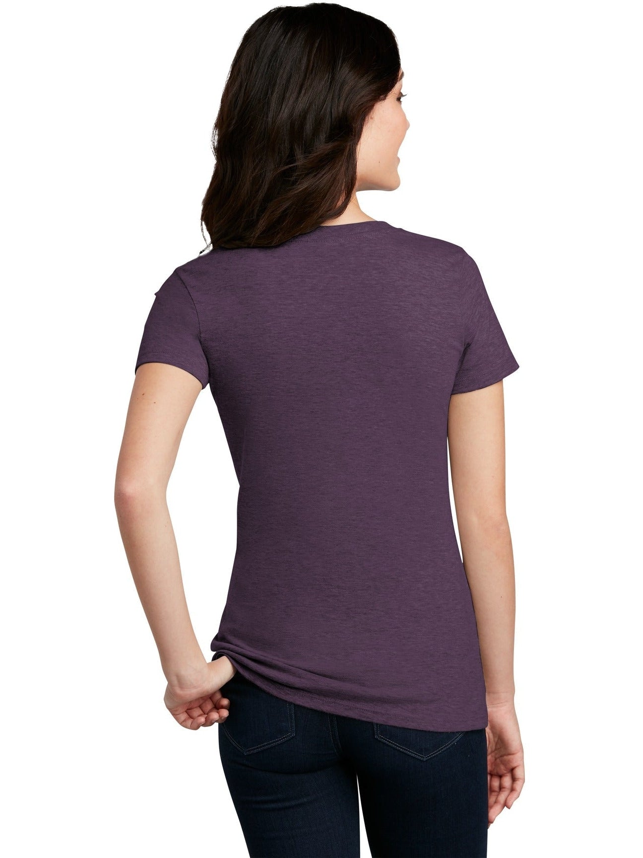 no-logo District Ladies Perfect Blend Tee-Regular-District-Thread Logic
