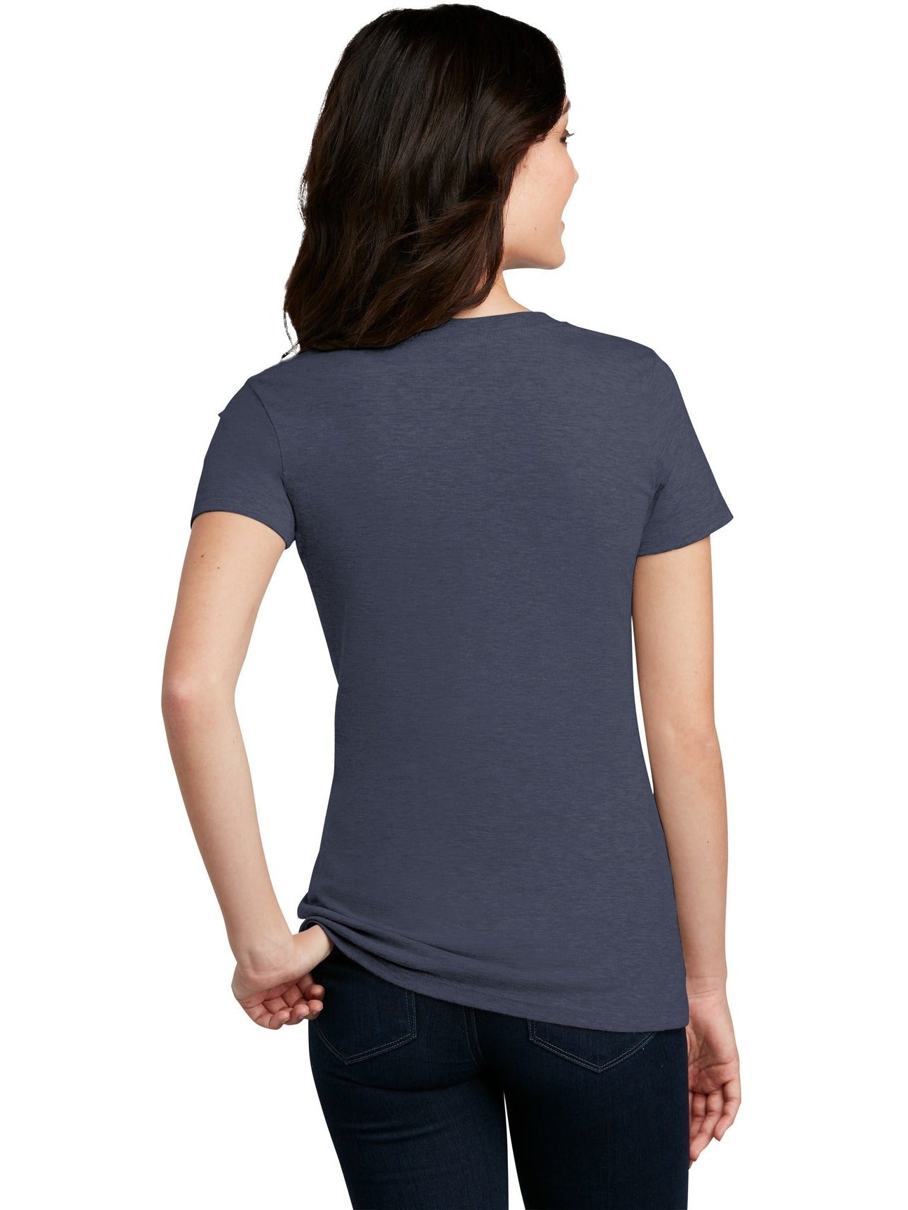 no-logo District Ladies Perfect Blend Tee-Regular-District-Thread Logic