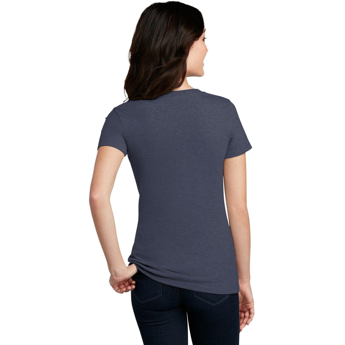 no-logo District Ladies Perfect Blend Tee-Regular-District-Thread Logic
