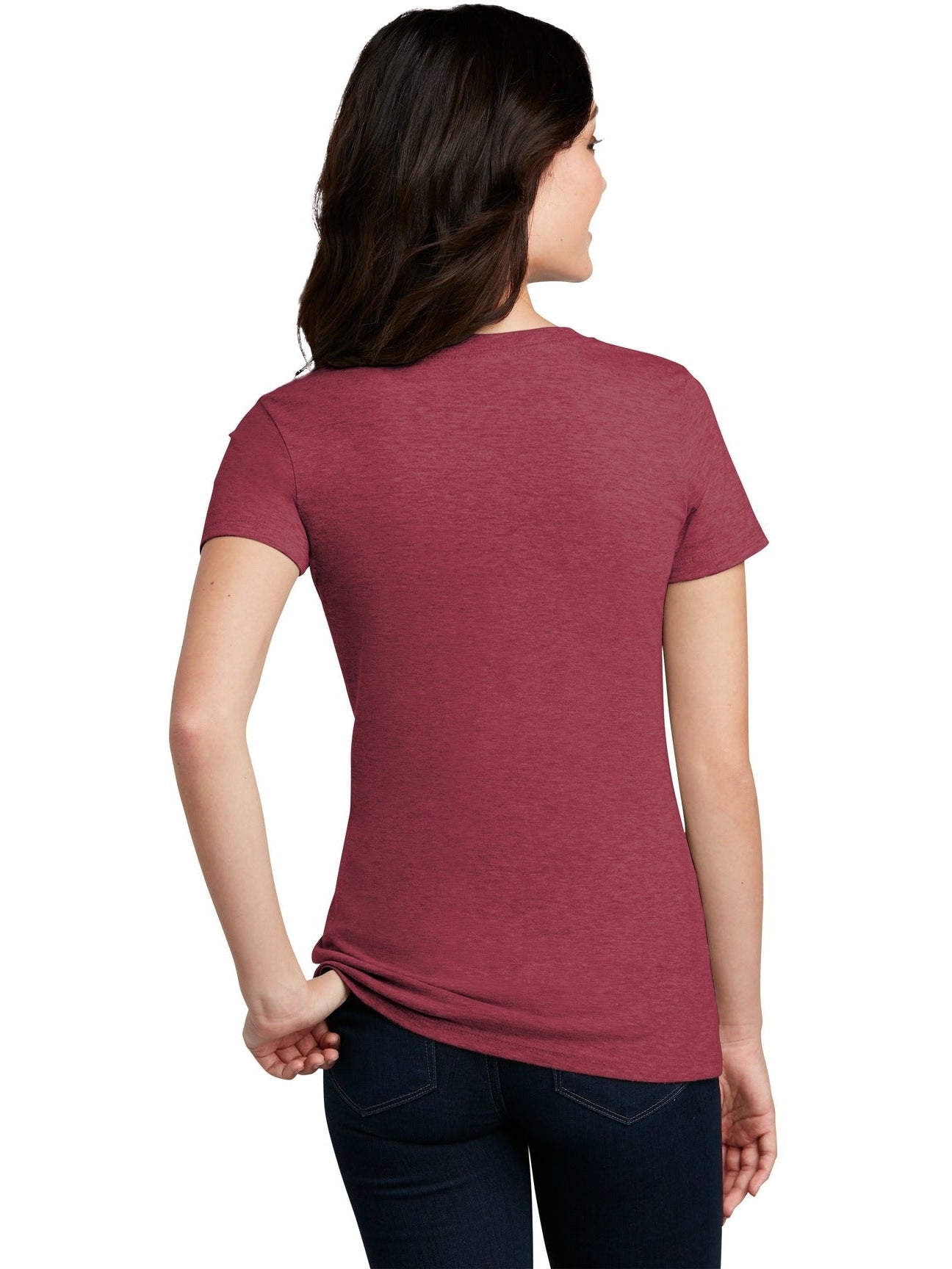 no-logo District Ladies Perfect Blend Tee-Regular-District-Thread Logic