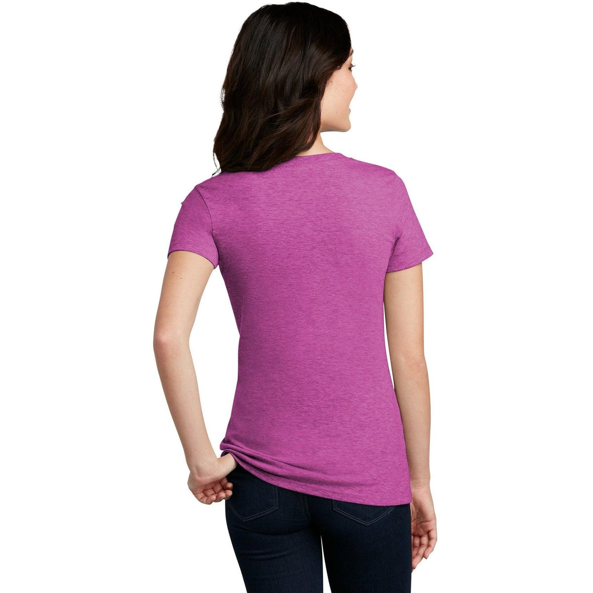 no-logo District Ladies Perfect Blend Tee-Regular-District-Thread Logic