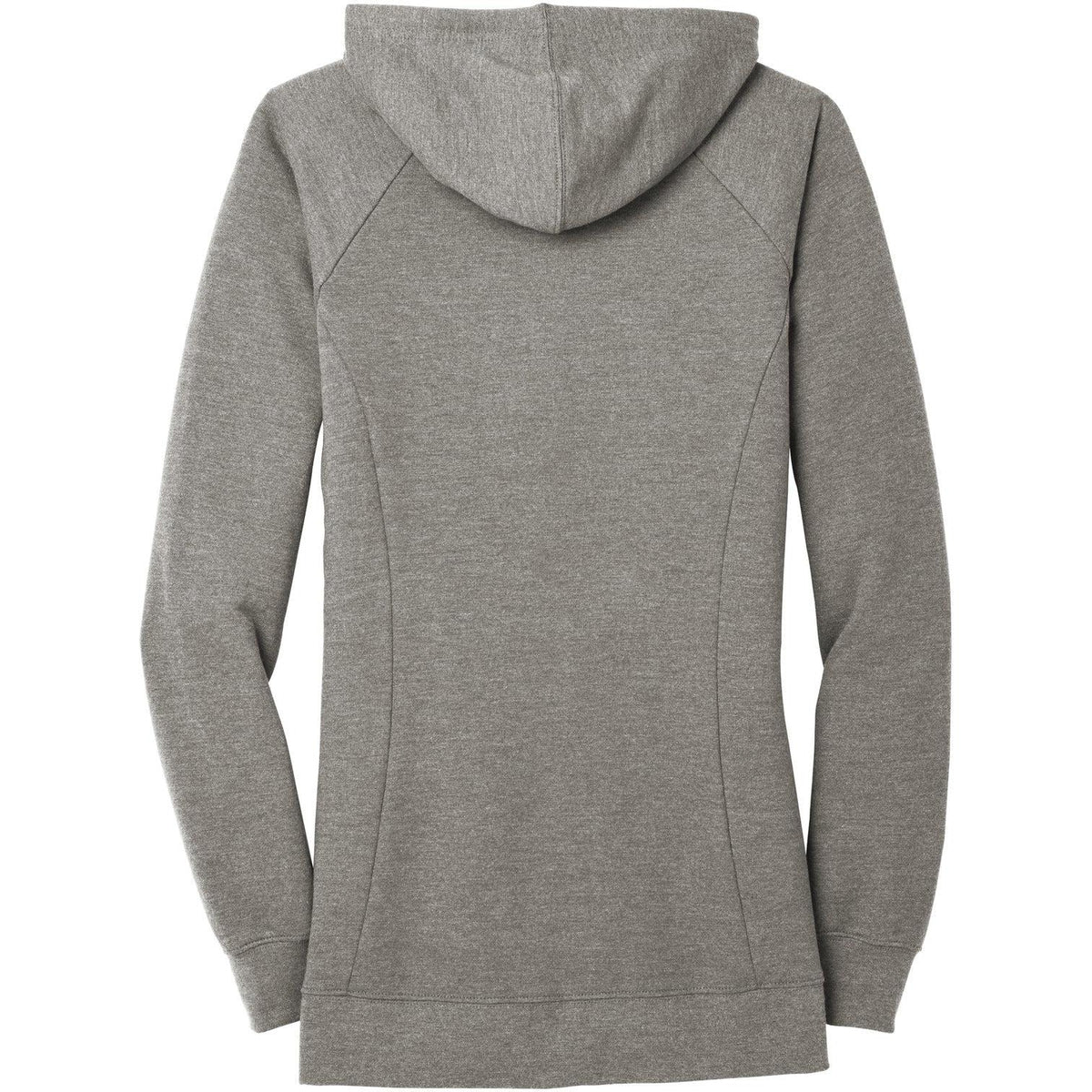 no-logo District Women's Perfect Tri French Terry Full-Zip Hoodie-Full Zips-District-Thread Logic