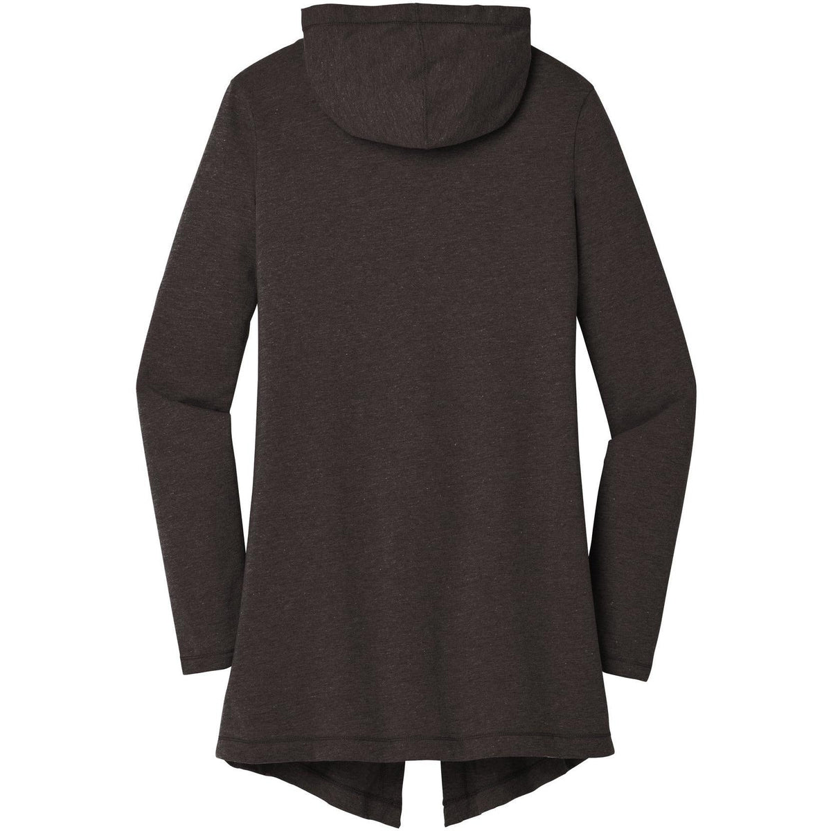 no-logo District Women's Perfect Tri Hooded Cardigan-Sweaters-District-Thread Logic