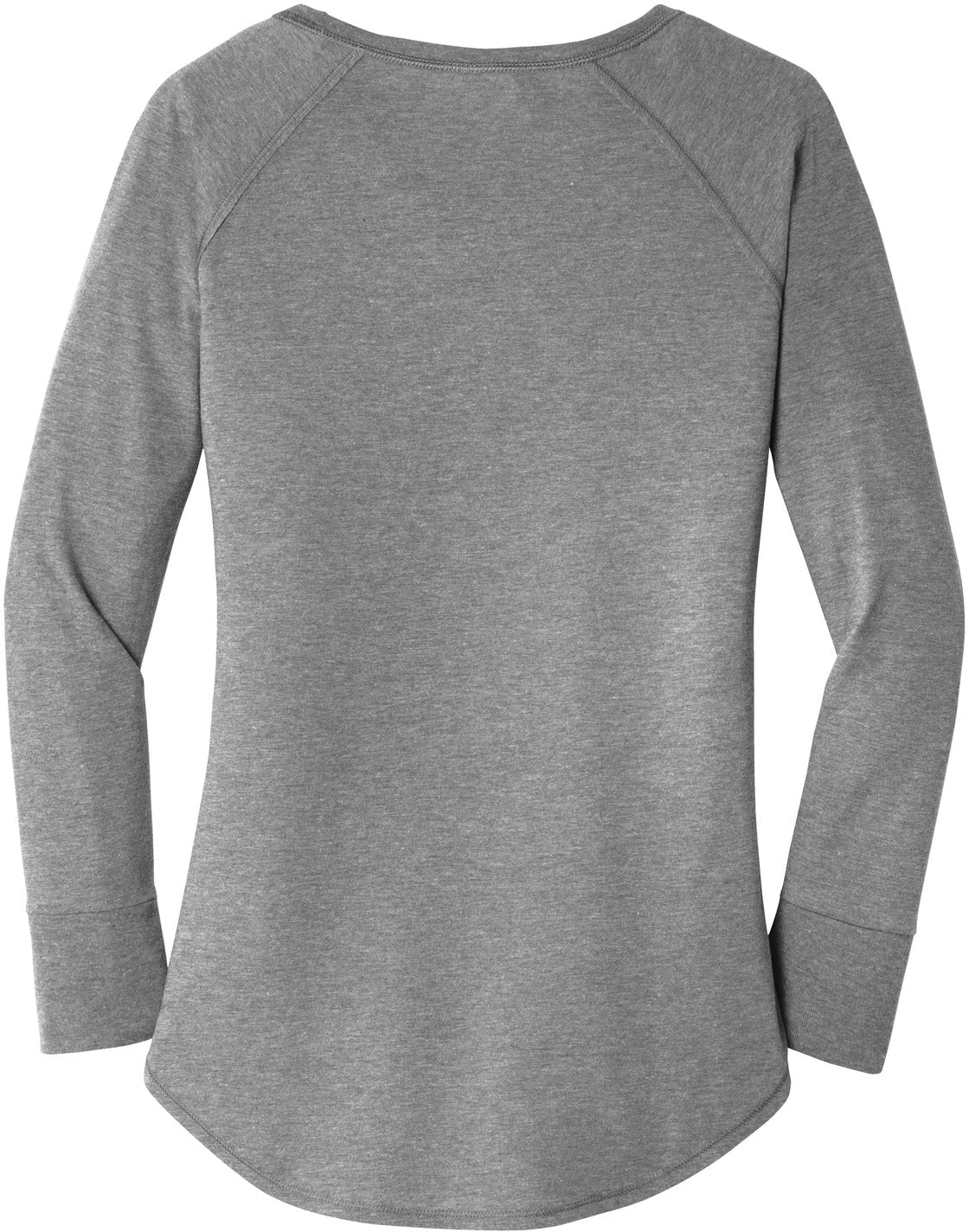 no-logo District Ladies Perfect Tri Long Sleeve Tunic Tee-Regular-District-Thread Logic