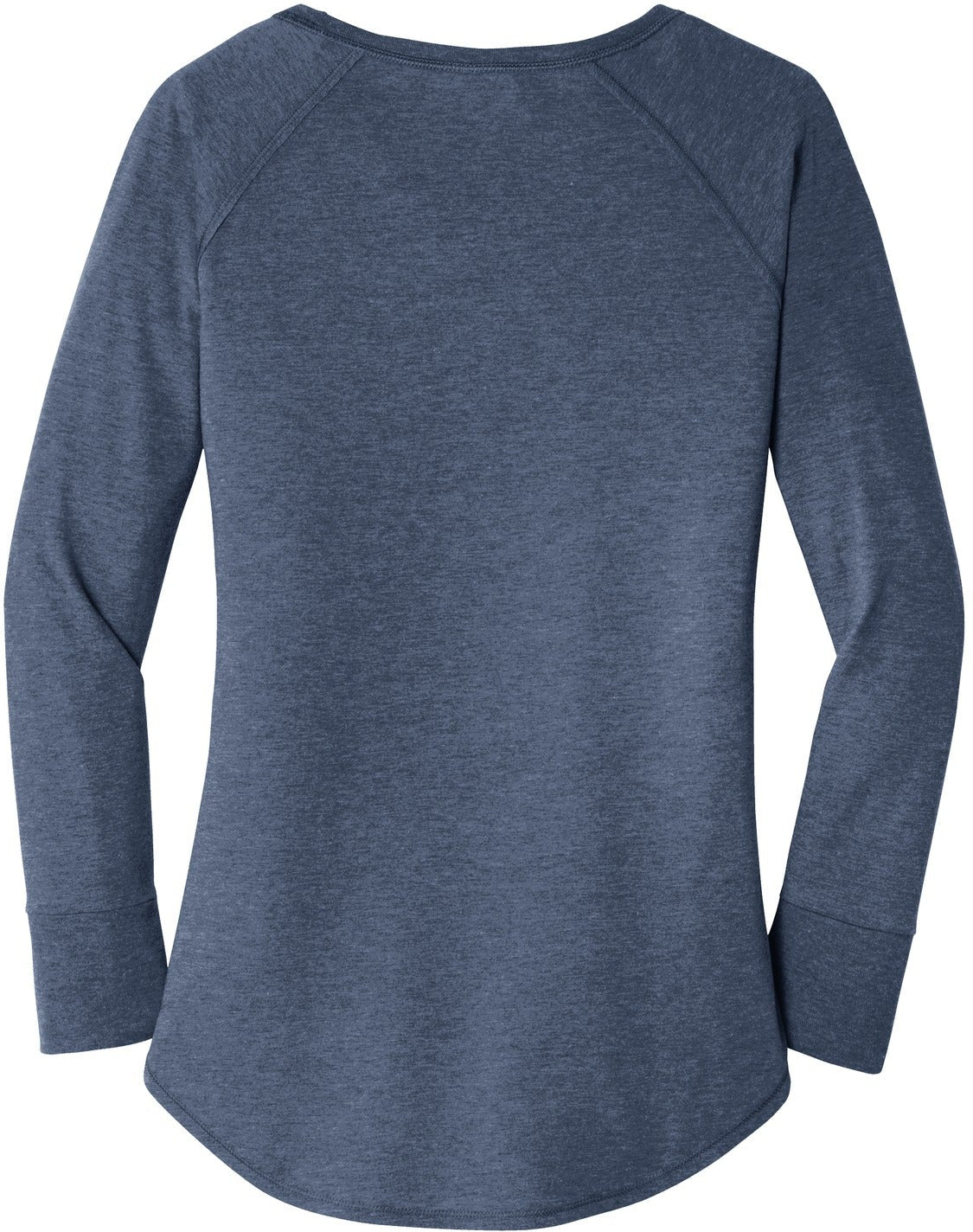no-logo District Ladies Perfect Tri Long Sleeve Tunic Tee-Regular-District-Thread Logic