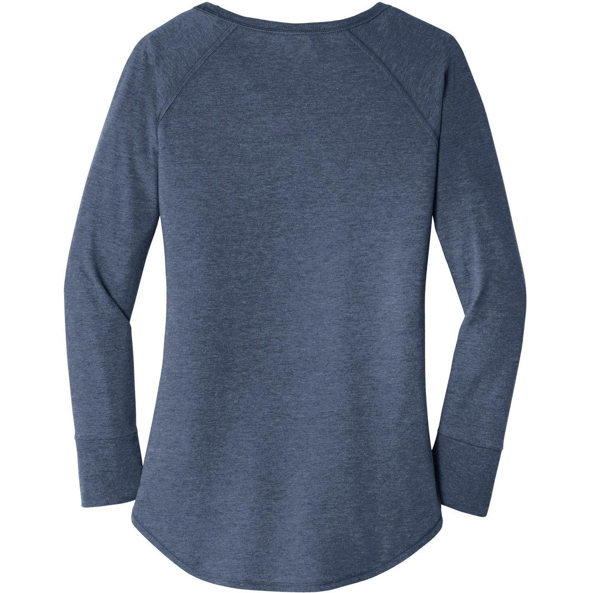no-logo District Women's Perfect Tri Long Sleeve Tunic Tee-Regular-District-Thread Logic