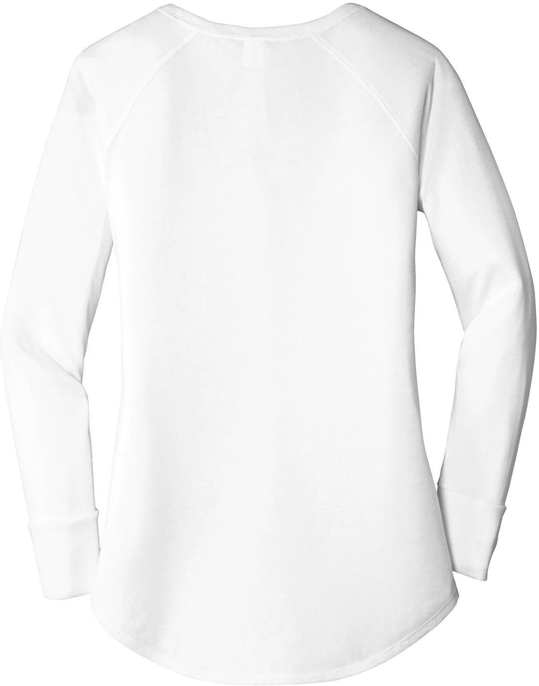 no-logo District Ladies Perfect Tri Long Sleeve Tunic Tee-Regular-District-Thread Logic