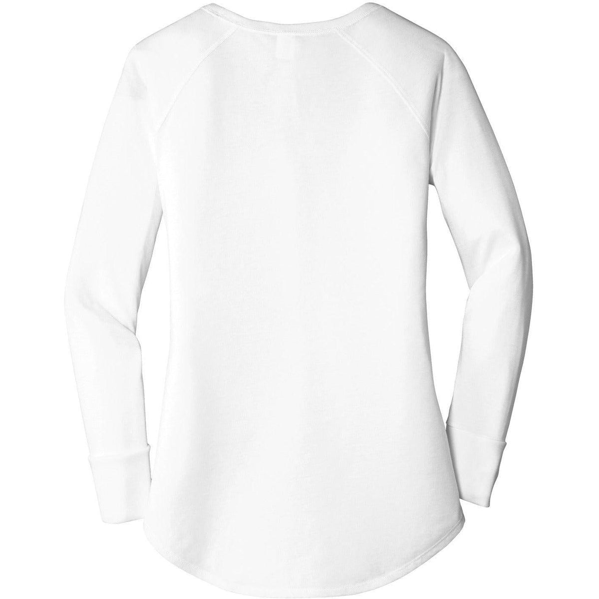 no-logo District Women's Perfect Tri Long Sleeve Tunic Tee-Regular-District-Thread Logic