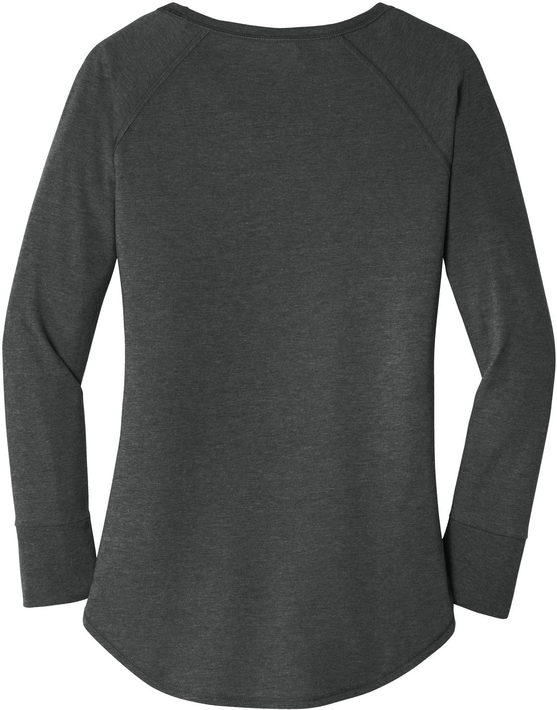no-logo District Ladies Perfect Tri Long Sleeve Tunic Tee-Regular-District-Thread Logic