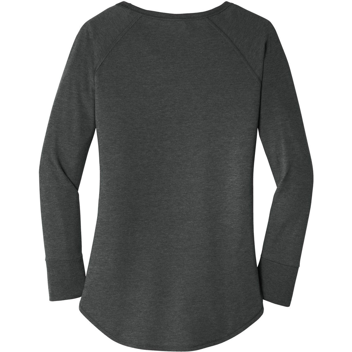 no-logo District Women's Perfect Tri Long Sleeve Tunic Tee-Regular-District-Thread Logic