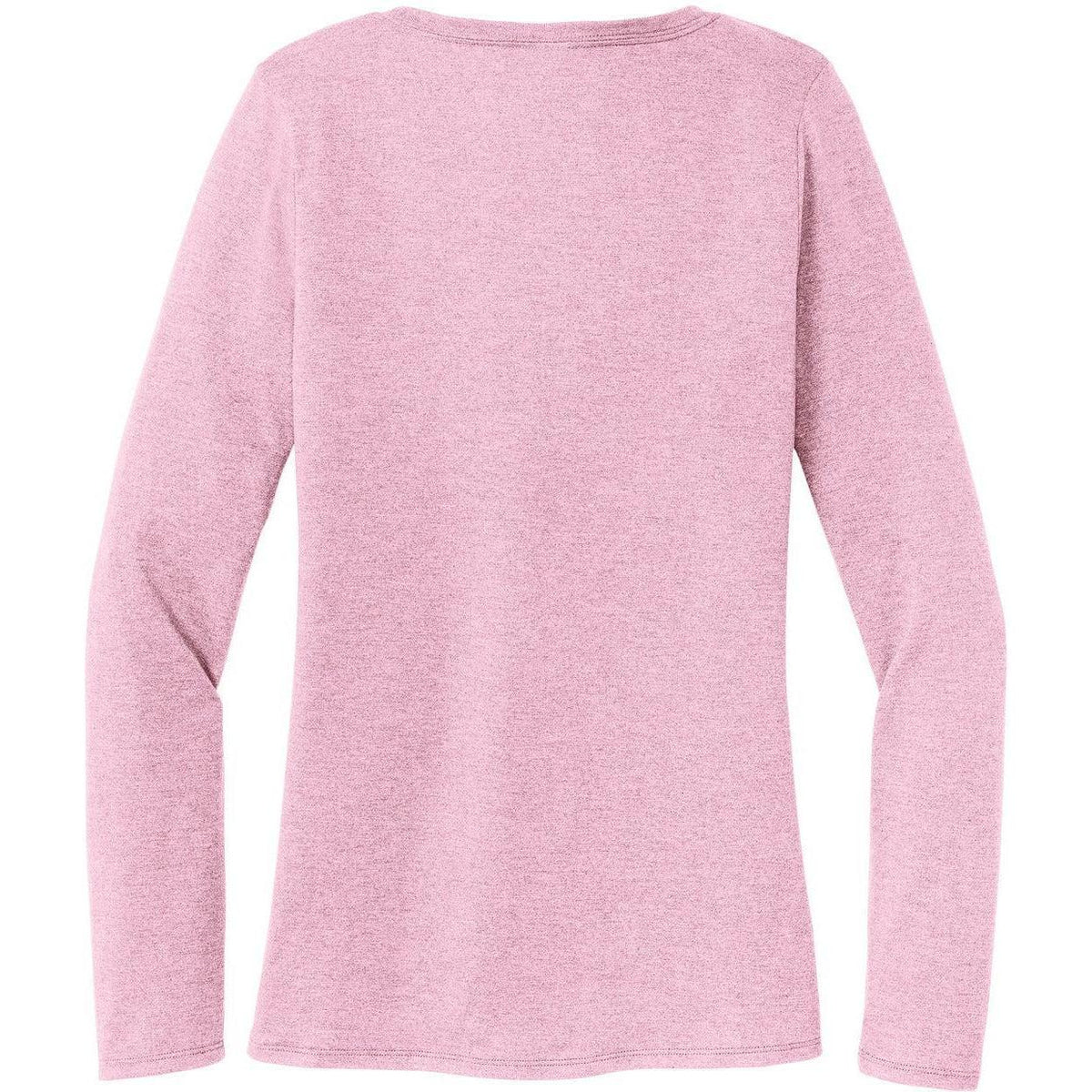 no-logo District Ladies Perfect Tri Long Sleeve V-Neck Tee-Regular-District-Thread Logic