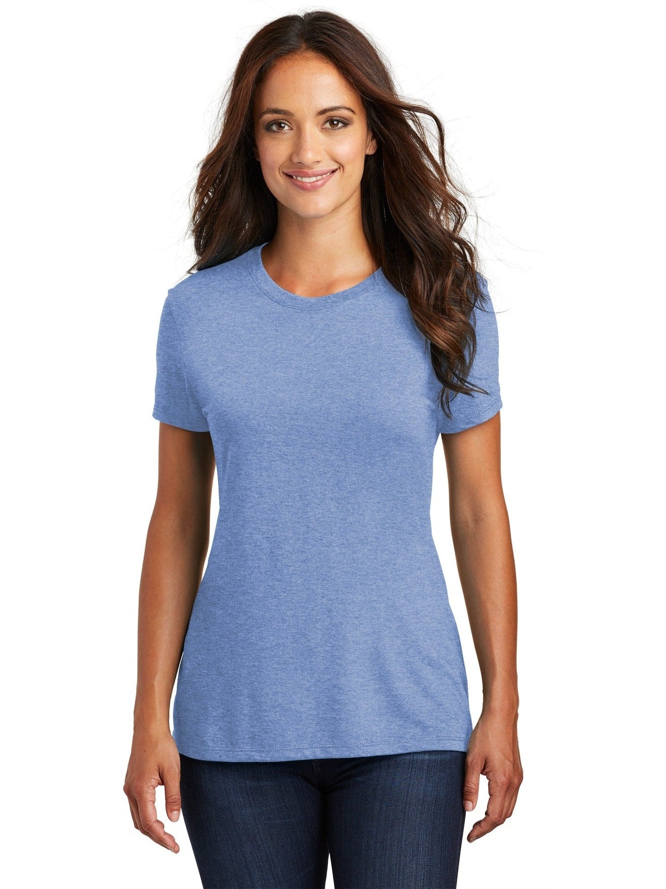 no-logo District Ladies Perfect Tri Tee-Regular-District-Thread Logic