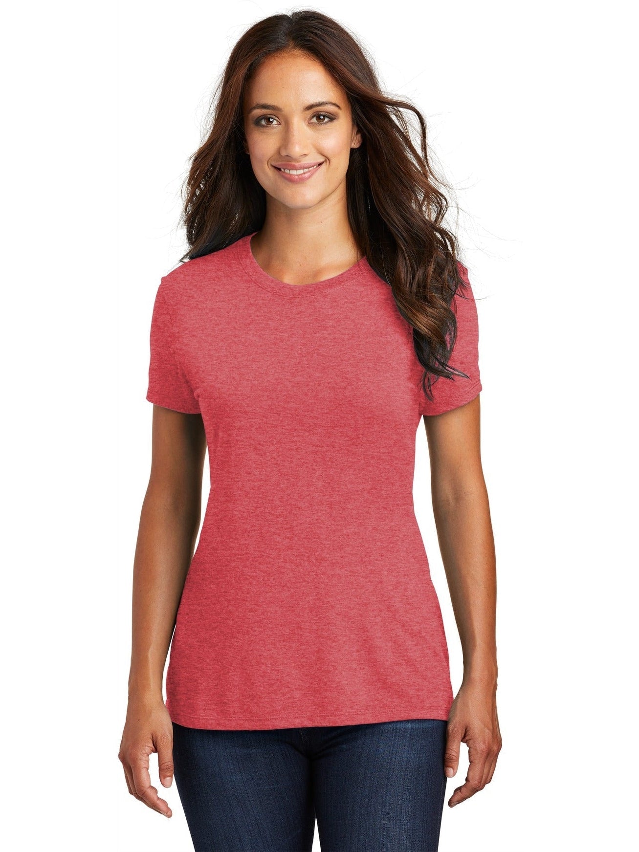 no-logo District Ladies Perfect Tri Tee-Regular-District-Thread Logic