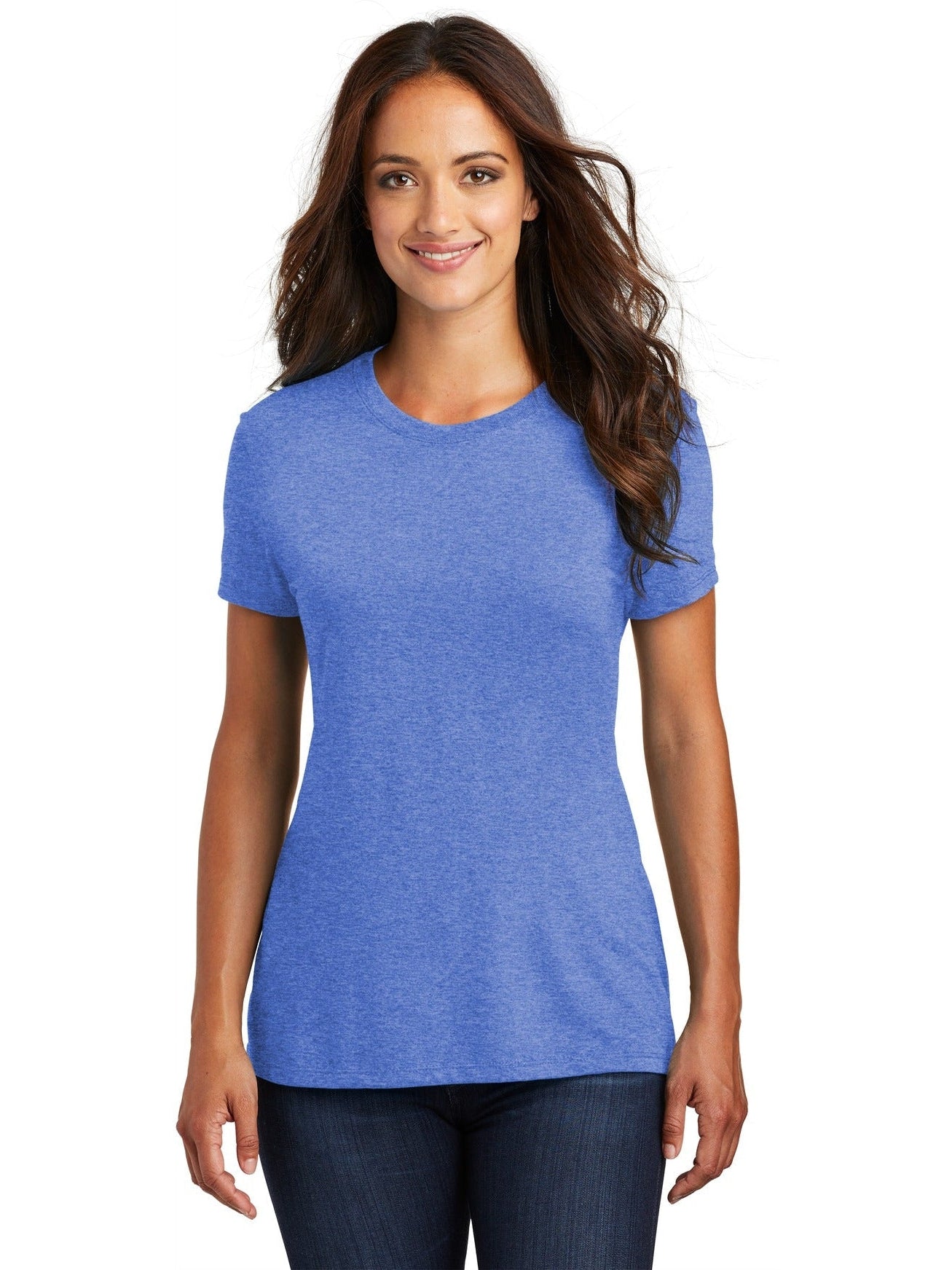 no-logo District Ladies Perfect Tri Tee-Regular-District-Thread Logic