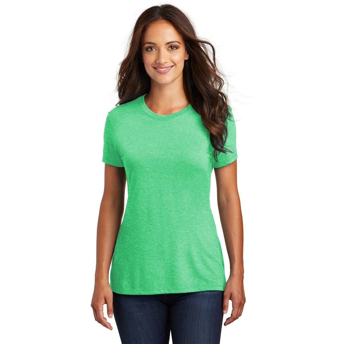 no-logo District Ladies Perfect Tri Tee-Regular-District-Thread Logic