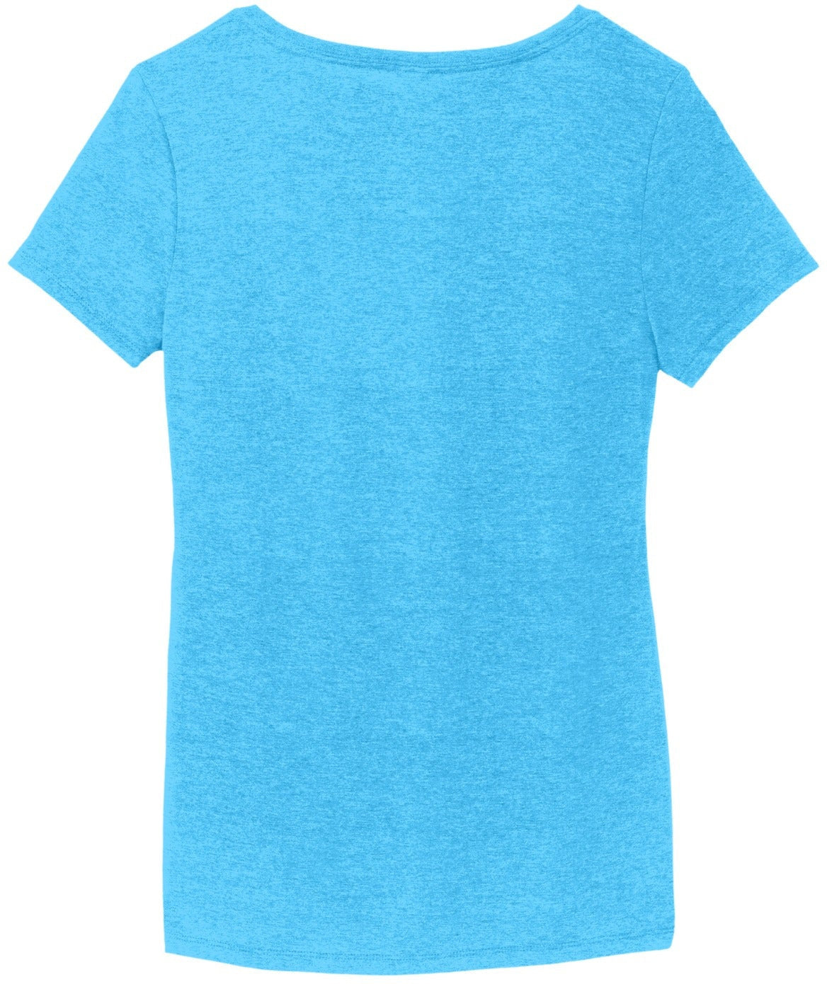 no-logo District Ladies Perfect Tri V-Neck Tee-Regular-District-Thread Logic