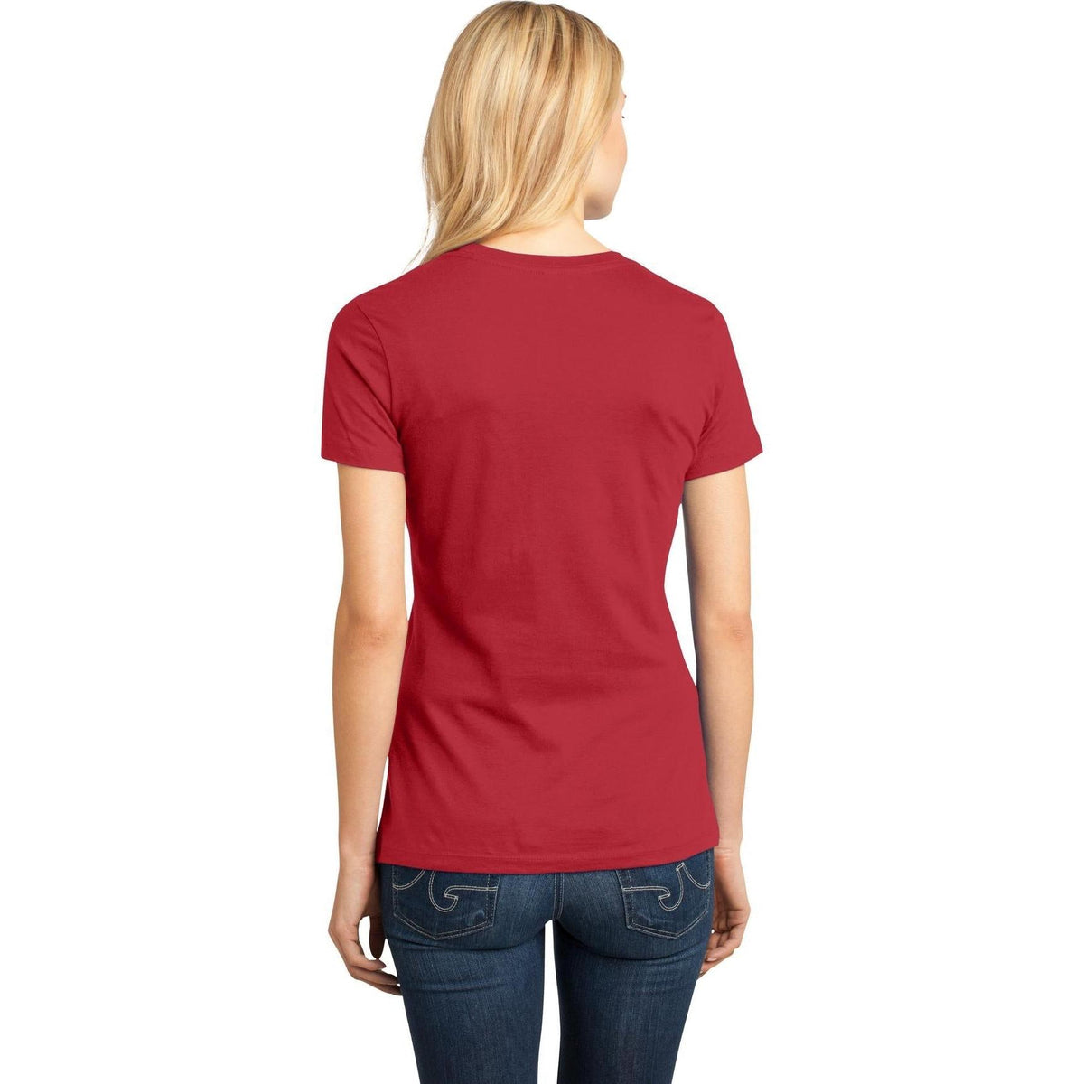 no-logo District Women's Perfect Weight Crew Tee-Polos-District-Thread Logic