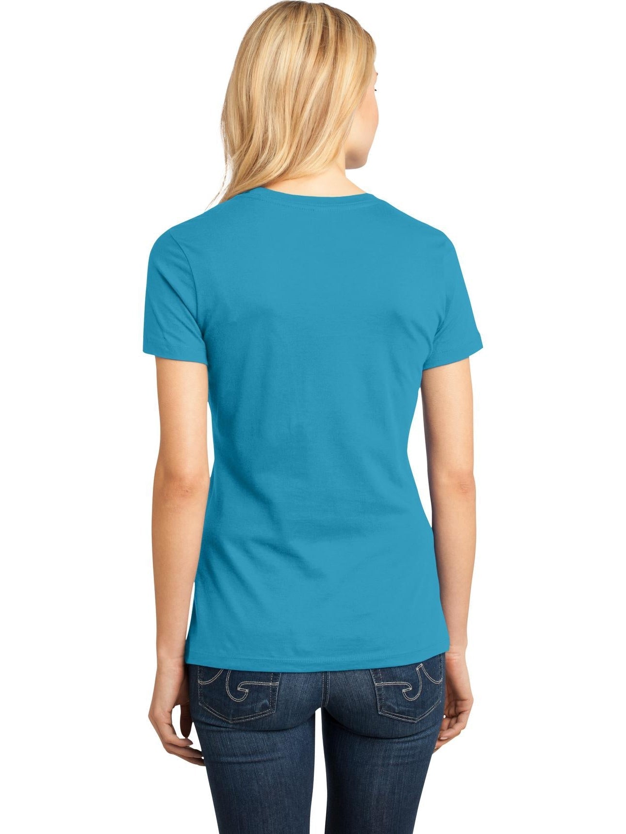 no-logo District Ladies Perfect Weight Crew Tee-Regular-District-Thread Logic