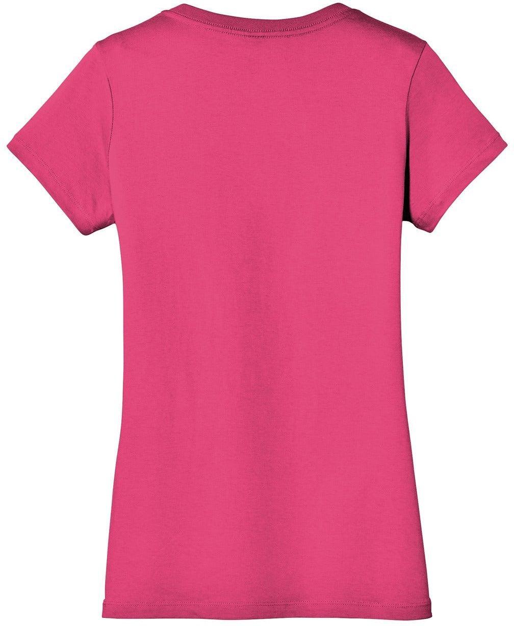 no-logo District Ladies Perfect Weight V-Neck Tee-Regular-District-Thread Logic