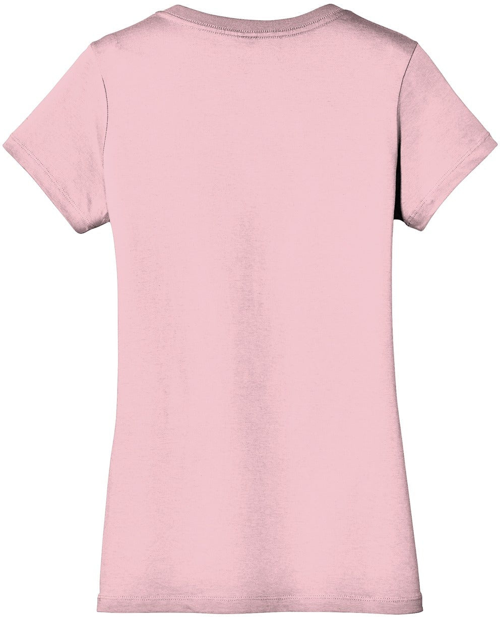 no-logo District Ladies Perfect Weight V-Neck Tee-Regular-District-Thread Logic