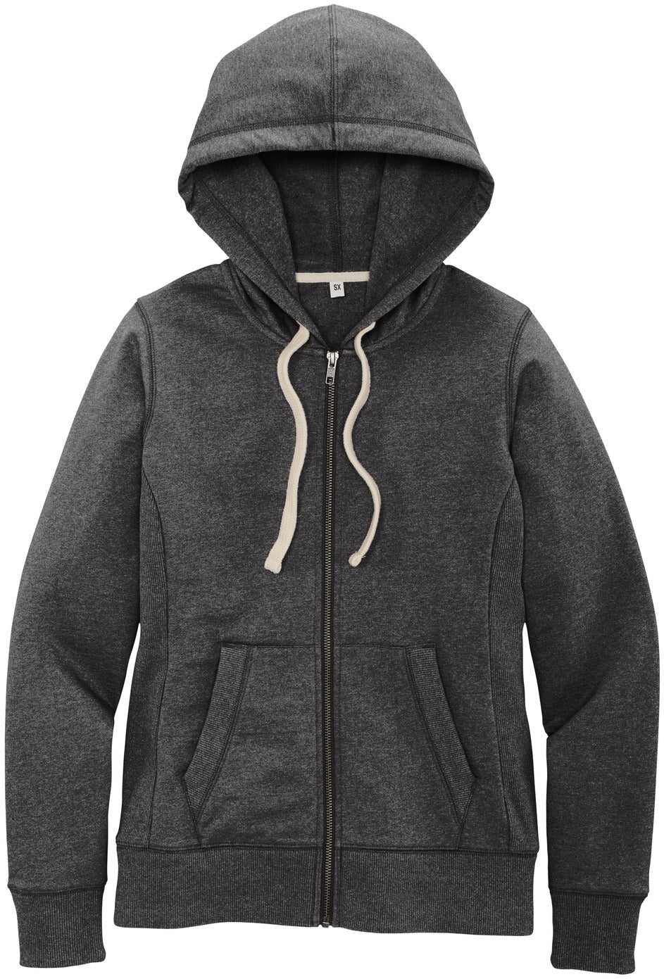 District Ladies Re-Fleece Full-Zip Hoodie