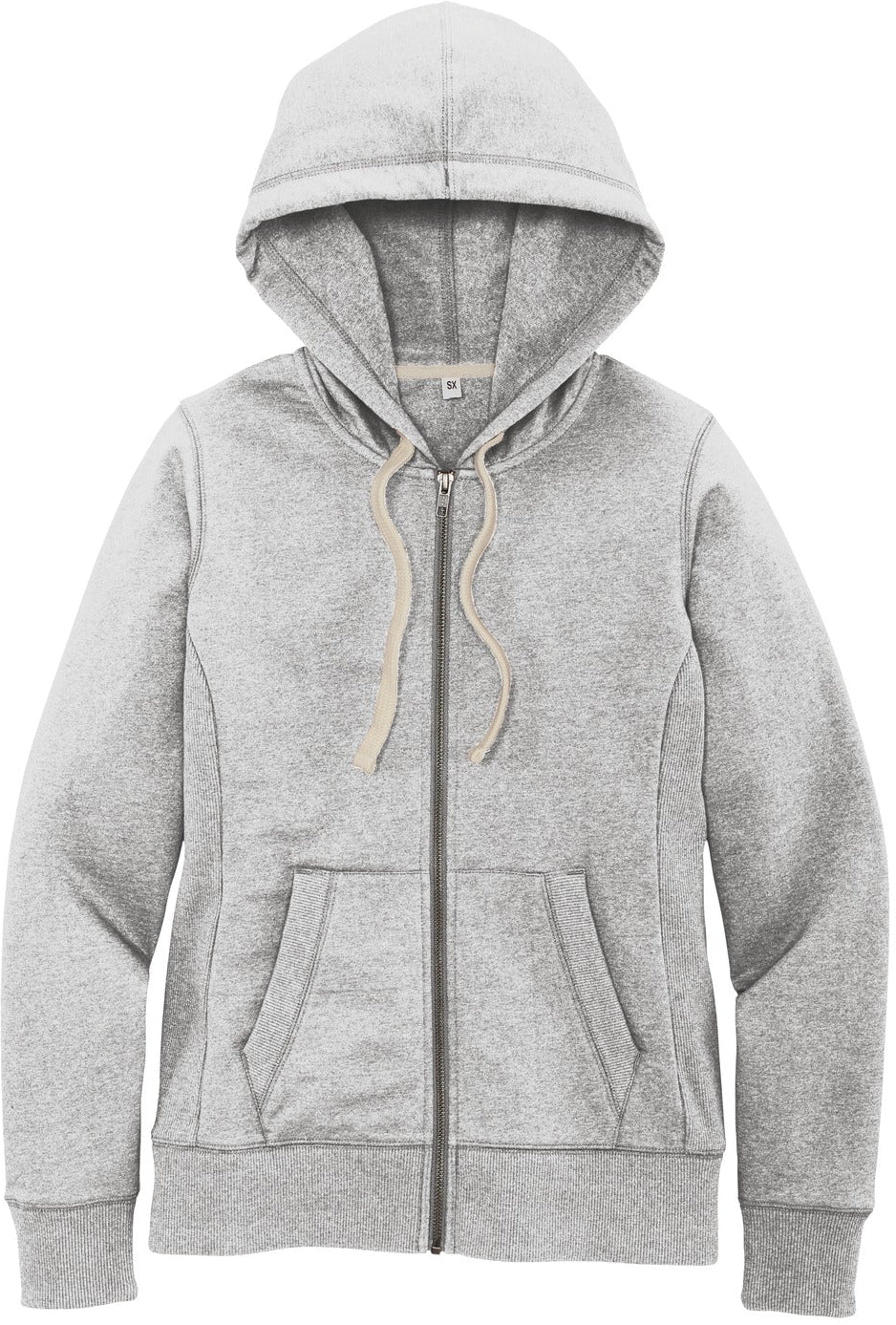District Ladies Re-Fleece Full-Zip Hoodie