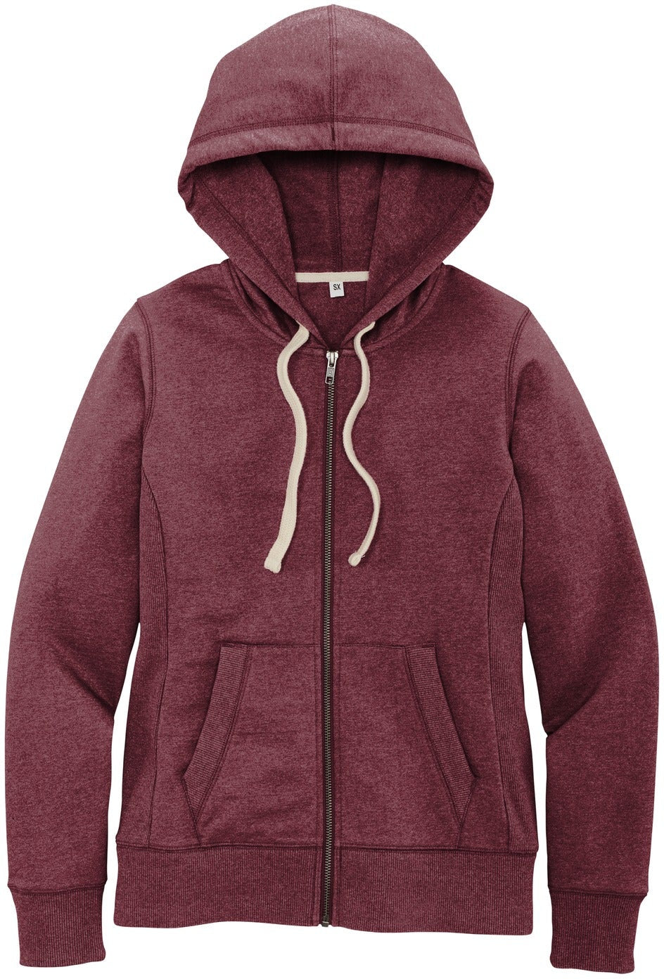 District Ladies Re-Fleece Full-Zip Hoodie
