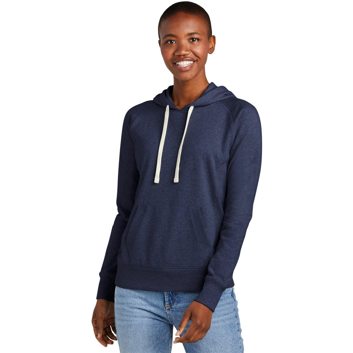 no-logo District Ladies Re-Fleece Hoodie-Regular-District-Thread Logic
