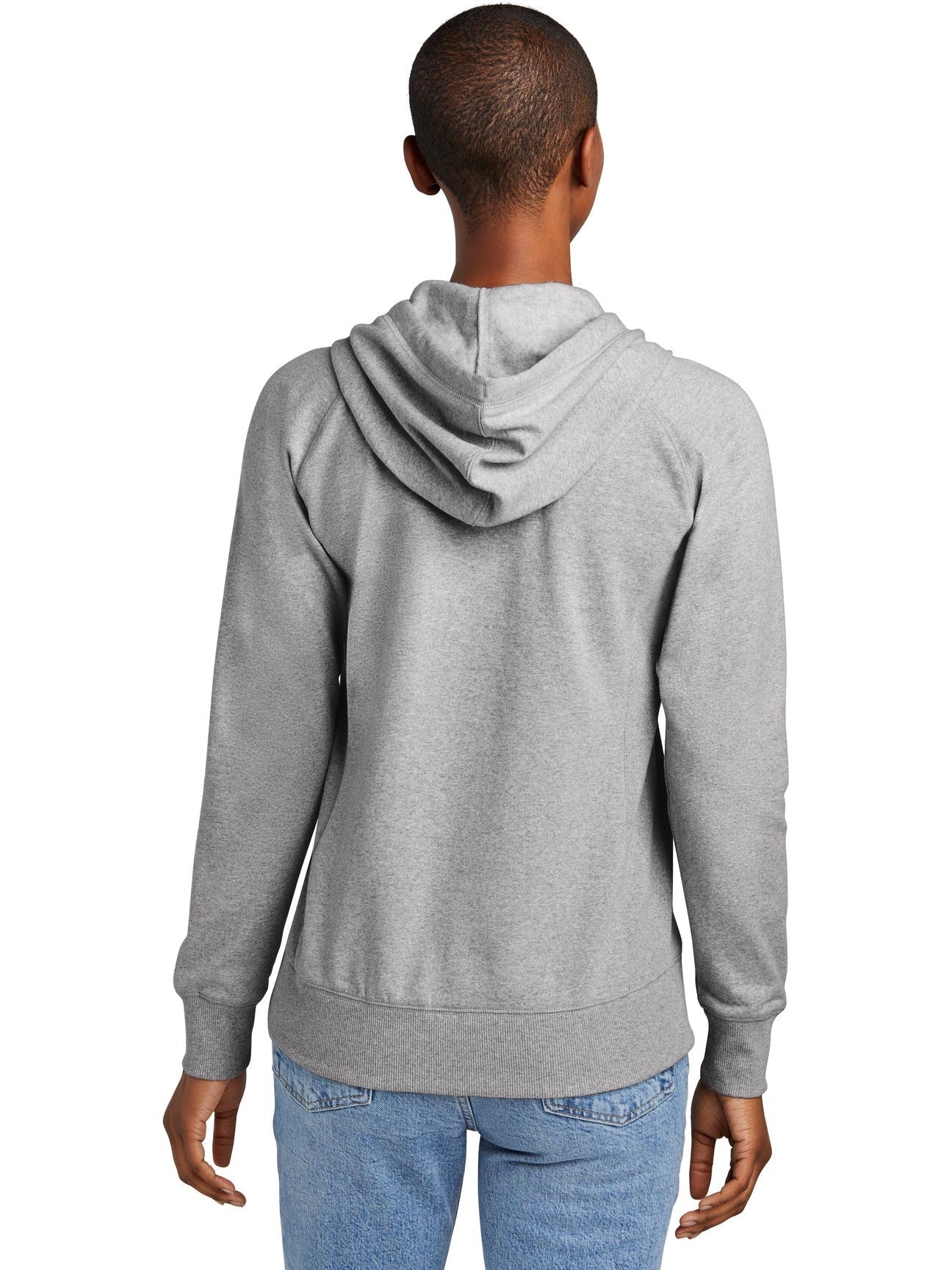 no-logo District Ladies Re-Fleece Hoodie-Regular-District-Thread Logic