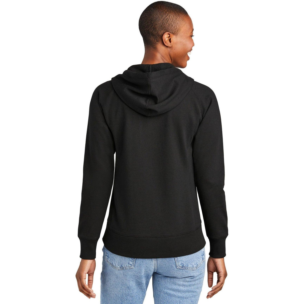 no-logo District Ladies Re-Fleece Hoodie-Regular-District-Thread Logic