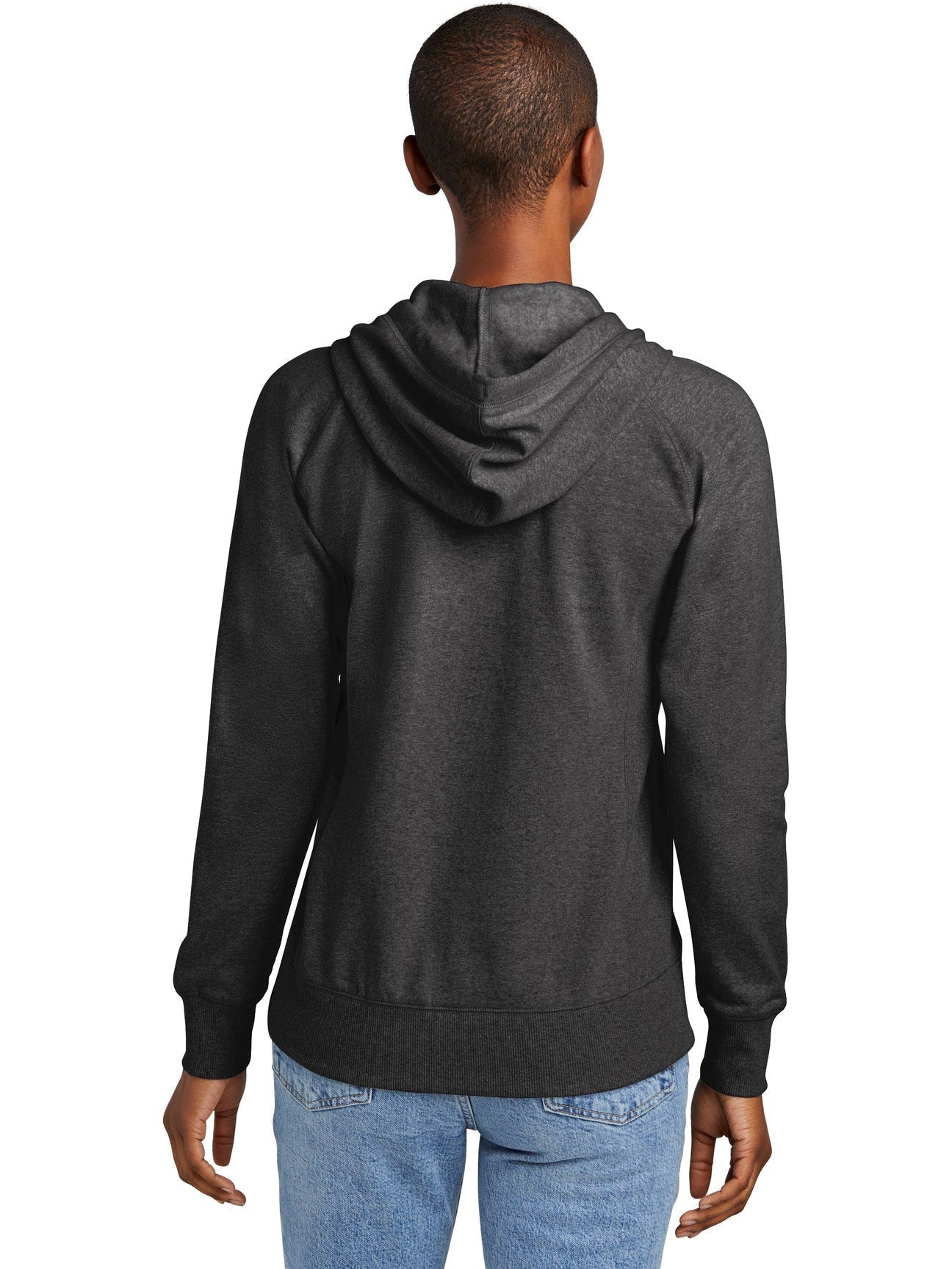 no-logo District Ladies Re-Fleece Hoodie-Regular-District-Thread Logic