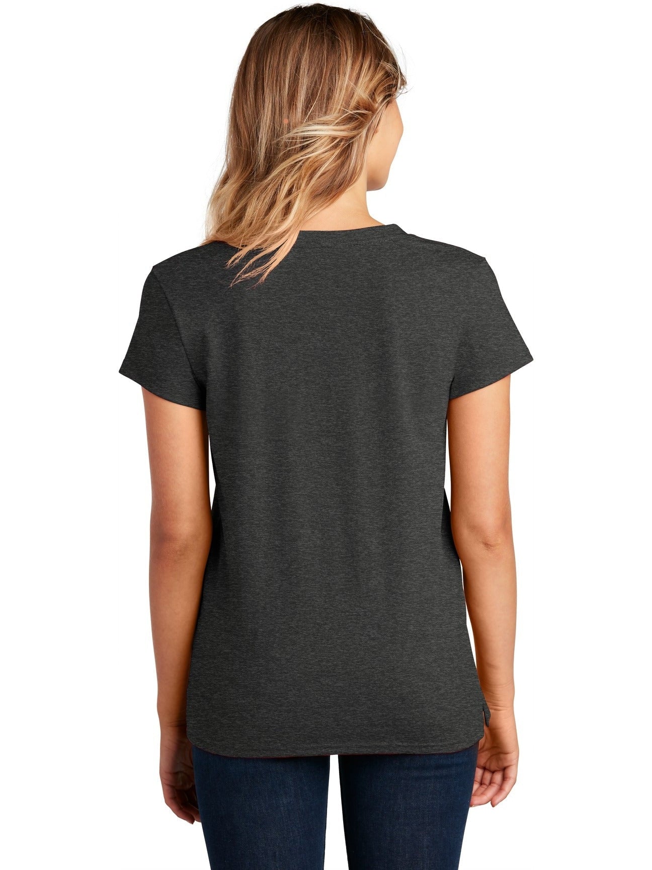 no-logo District Ladies Re-Tee V-Neck-Regular-District-Thread Logic